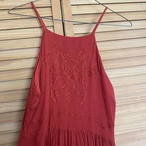 Flared summer dress